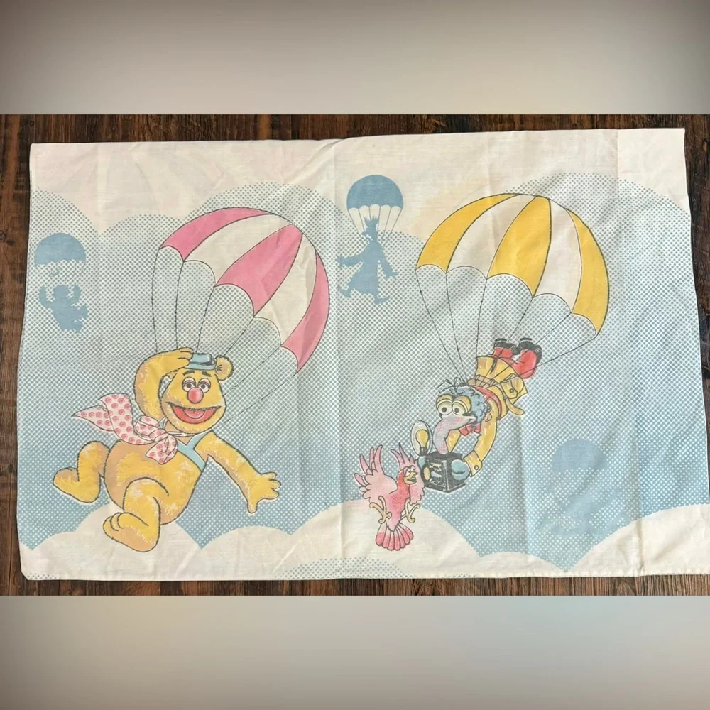 Vintage Martex The Muppets pillow case